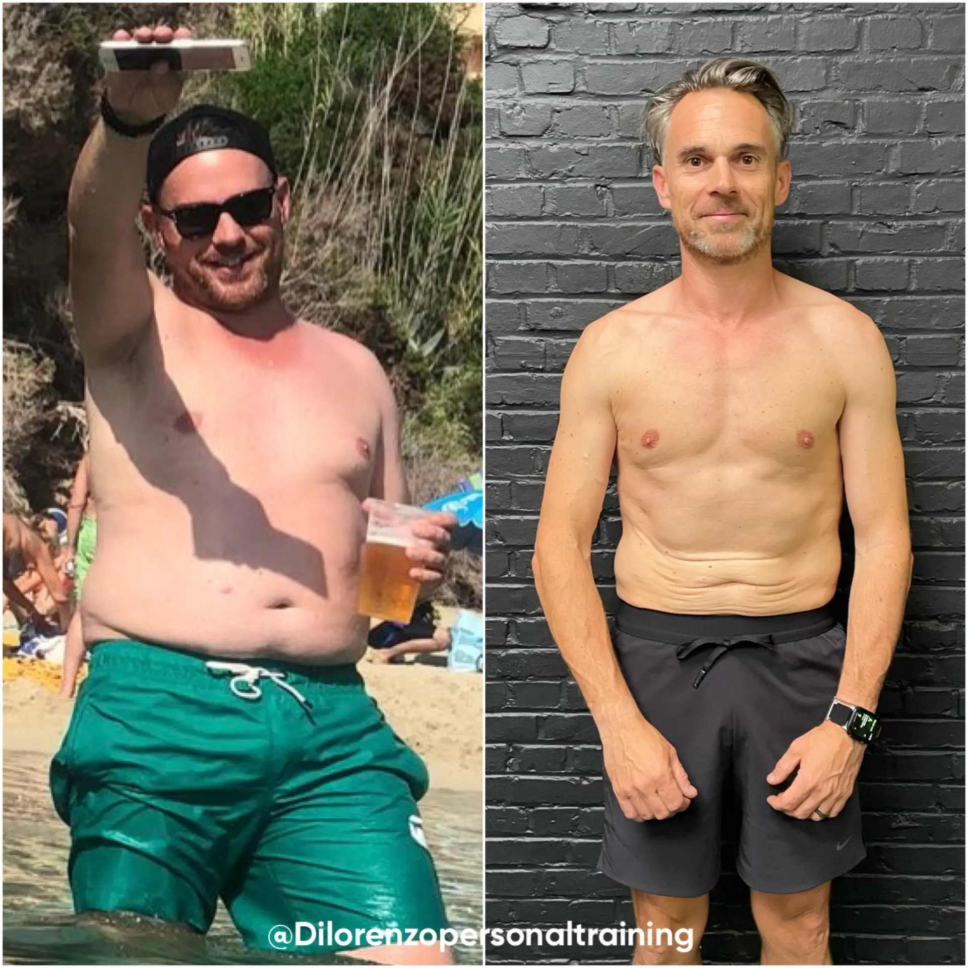 Voor en na transformatie van PHILIPPE
